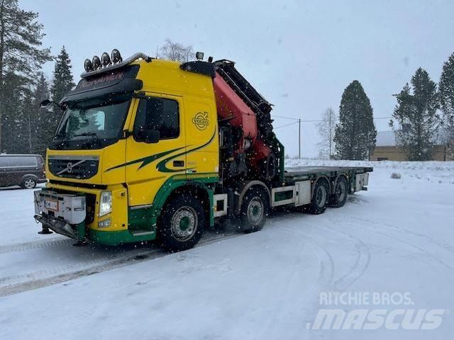 Volvo FM 13 8*4 Camiões grua