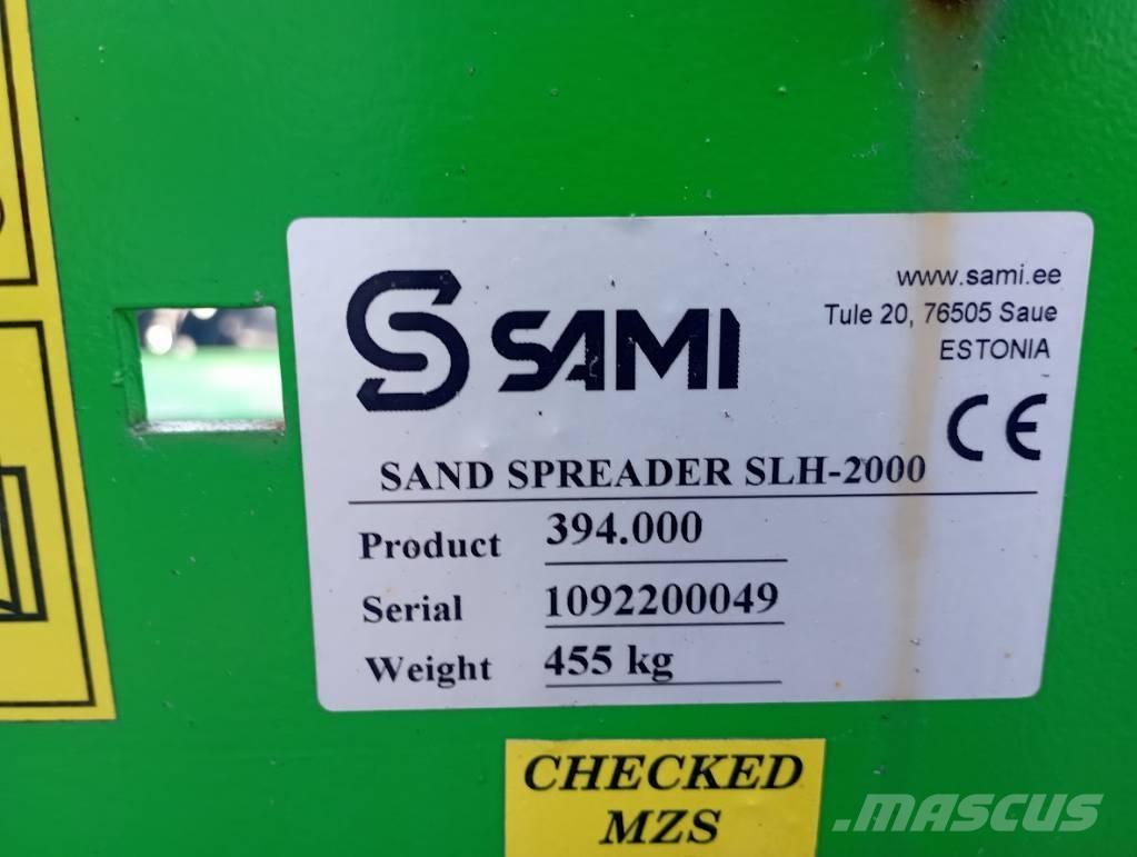 Sami SLH 2000 ZM-602 Espalhadores de areia e sal