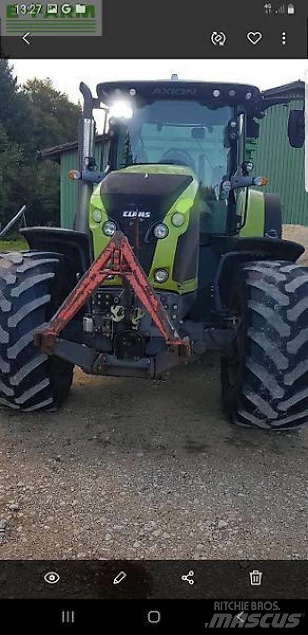 CLAAS axion 870 Tratores Agrícolas usados