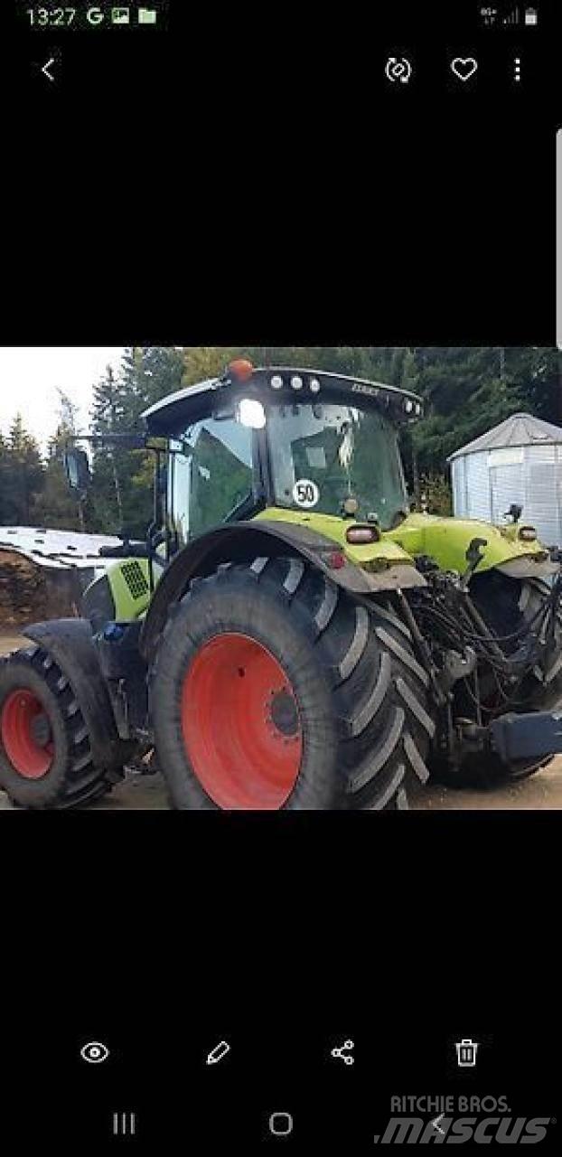 CLAAS axion 870 Tratores Agrícolas usados