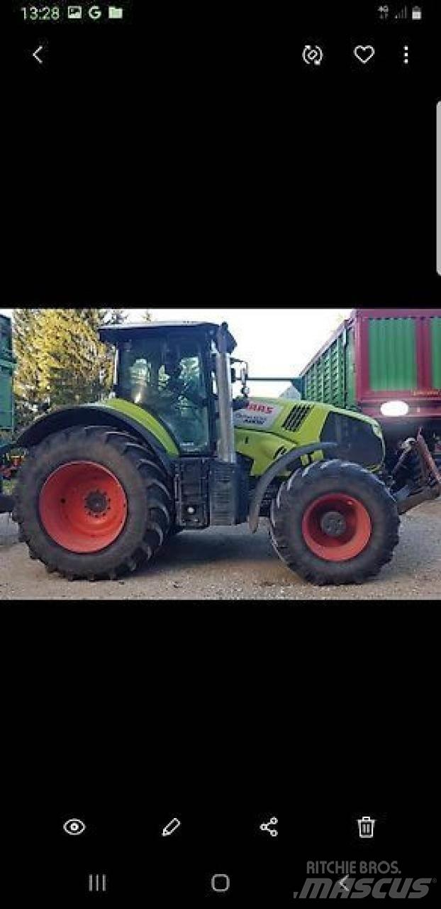 CLAAS axion 870 Tratores Agrícolas usados