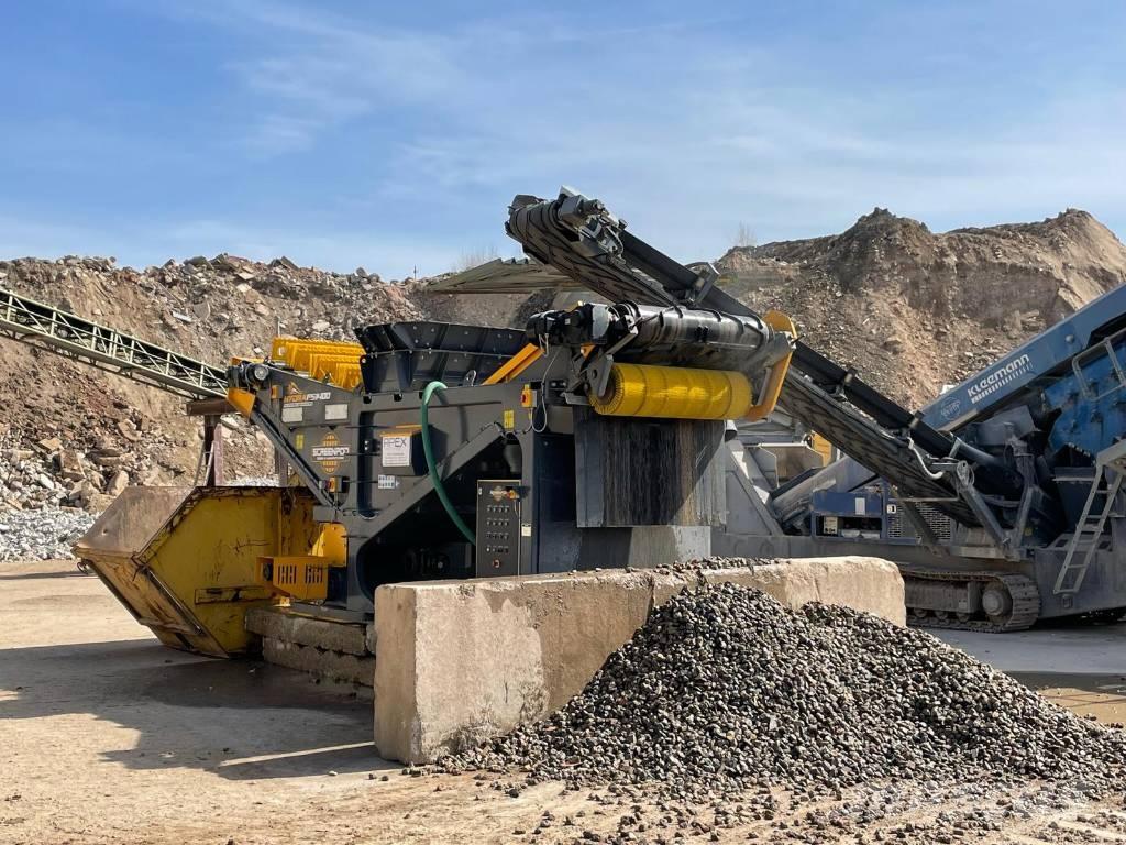 Screenpod TFS1400 H Equipamento de triagem