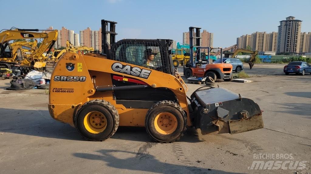CASE SR 250 Carregadoras de direcção deslizante