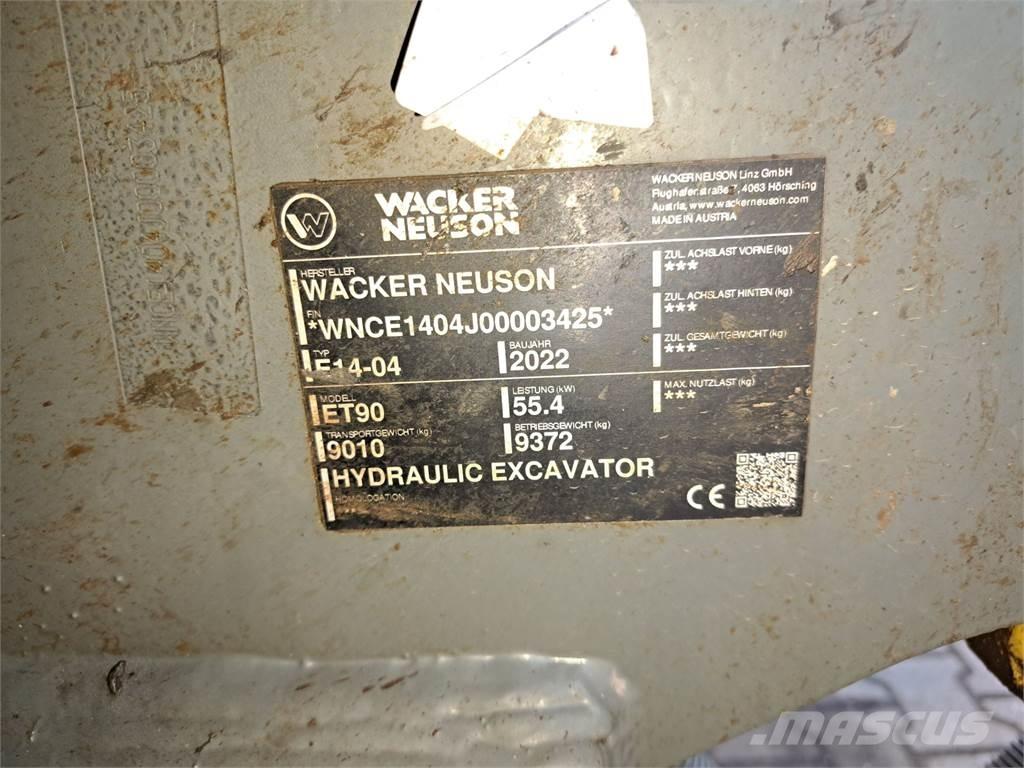 Wacker Neuson ET90 Escavadoras de rastos