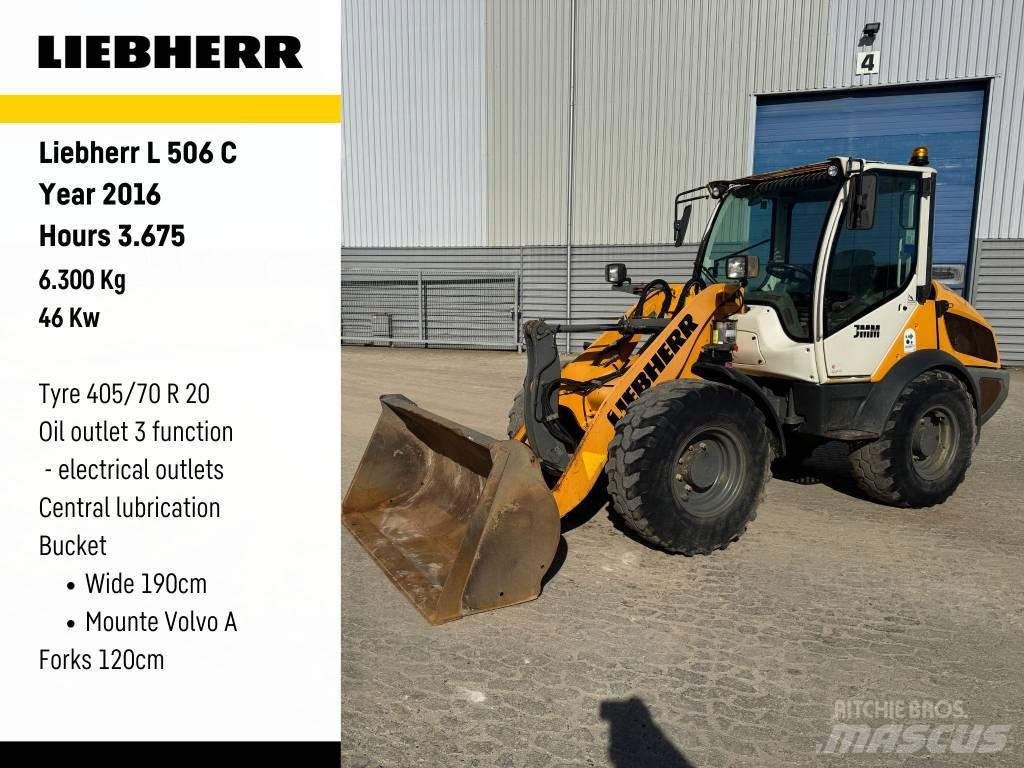 Liebherr L 506 Pás carregadoras de rodas