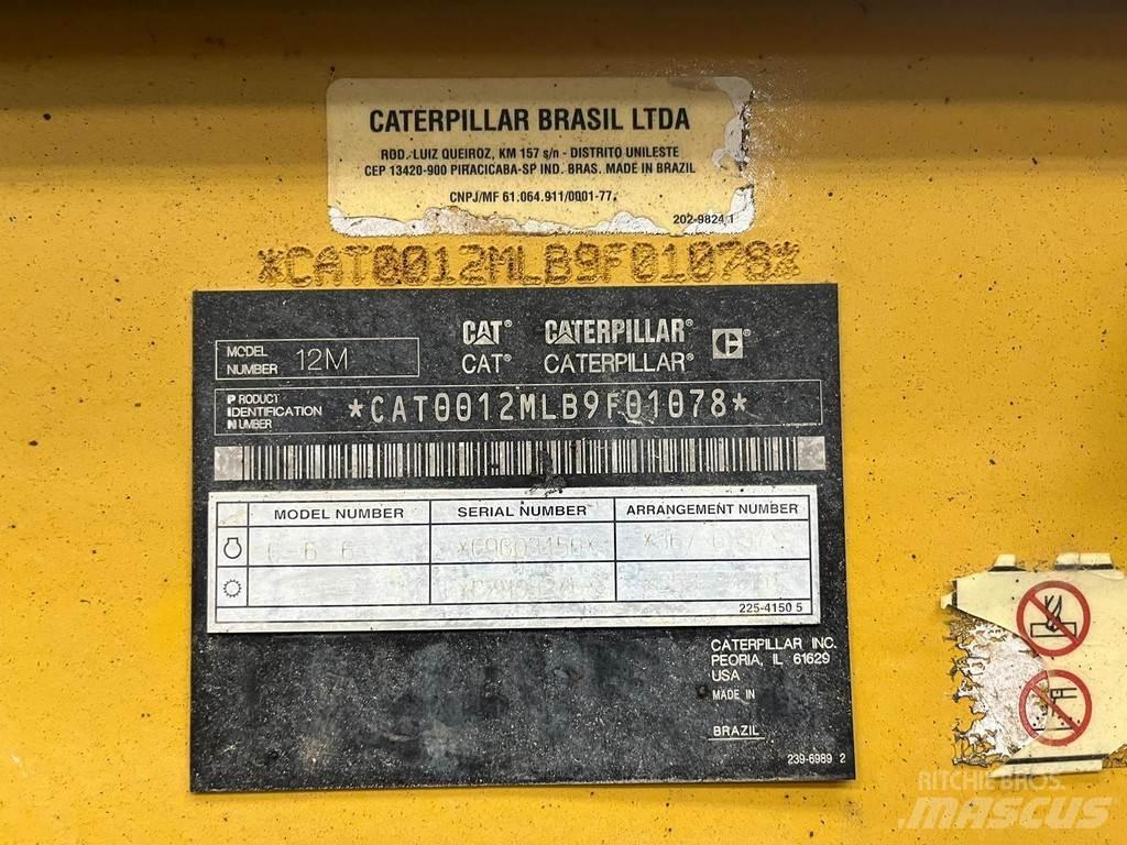 CAT 12M Motoniveladoras