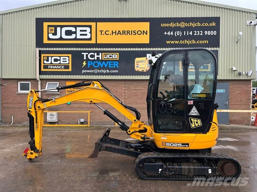 JCB 8025 Mini Escavadoras <7t