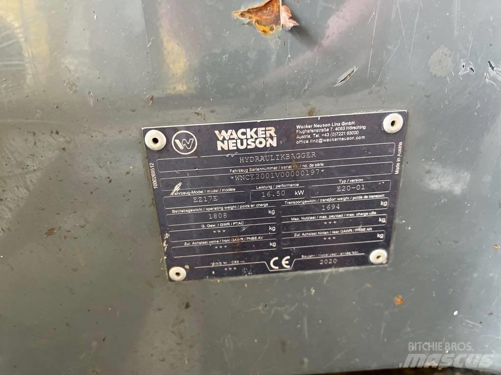 Wacker Neuson EZ17e Escavadoras de rastos
