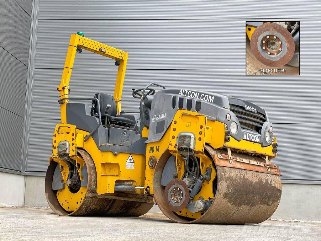 Hamm HD 14 VV Cilindros Compactadores tandem