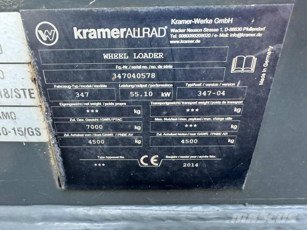Kramer 1150 Pás carregadoras de rodas