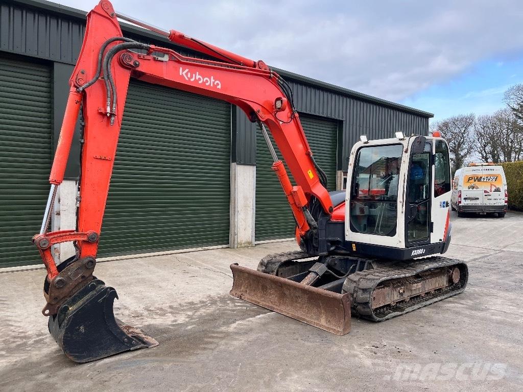 Kubota KX 080-3 Mini Escavadoras <7t