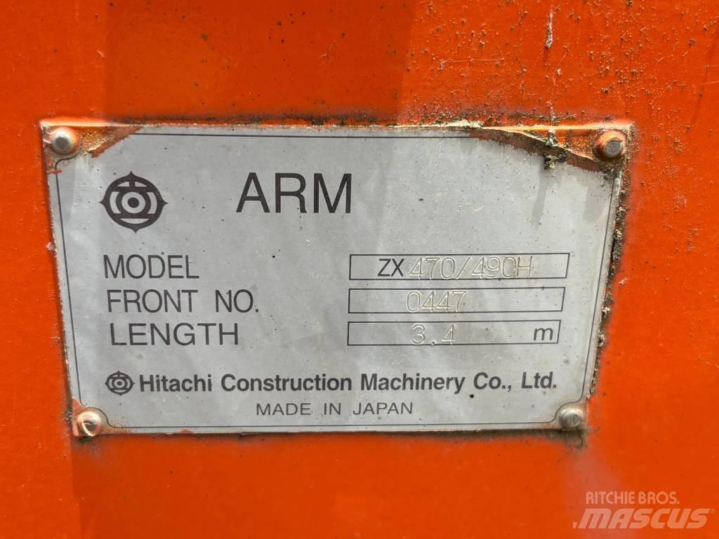 Hitachi Lepelsteel Lanças e braços dippers