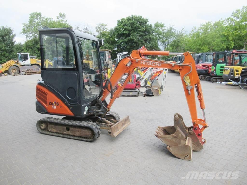 Hitachi ZX 18-3 CLR Mini Escavadoras <7t