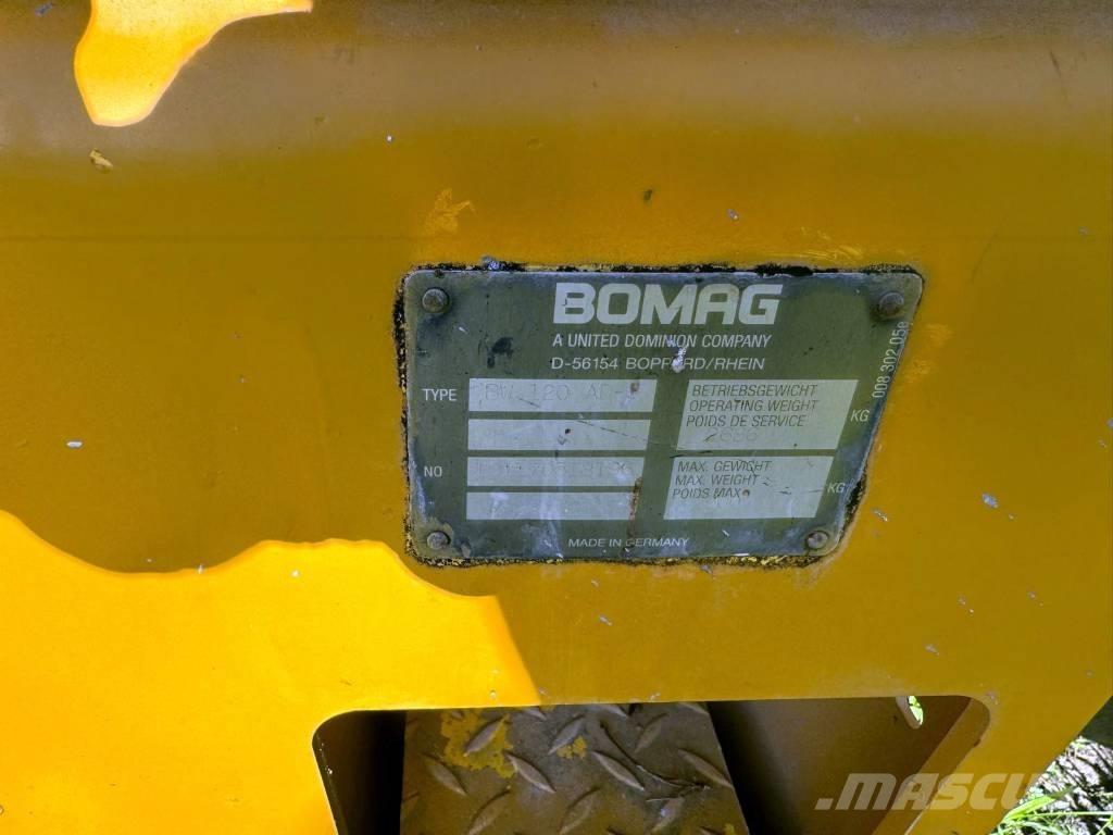 Bomag BW 120 AD-3 Cilindros Compactadores tandem