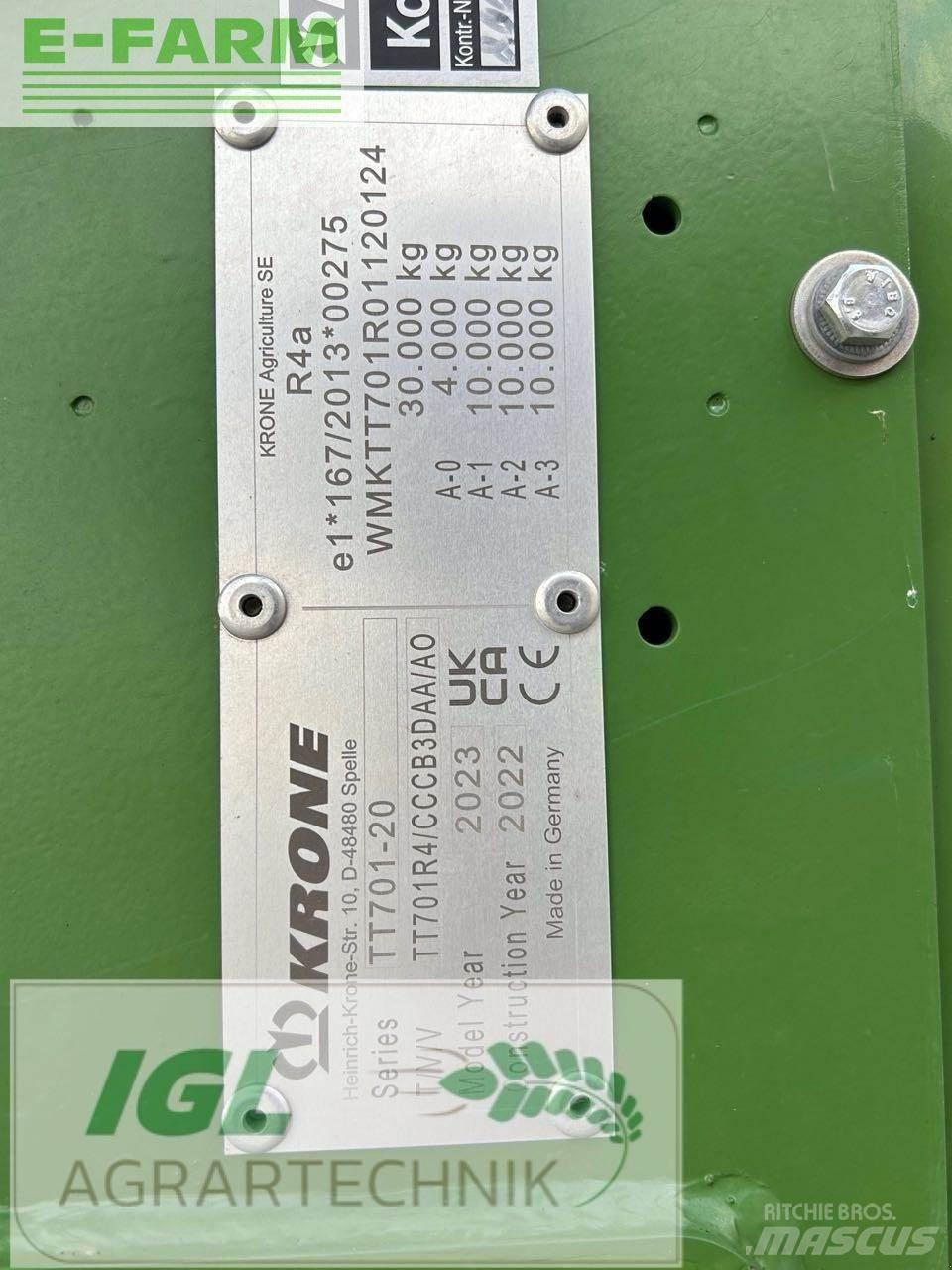 Krone tx 560 Carrinhos de grão