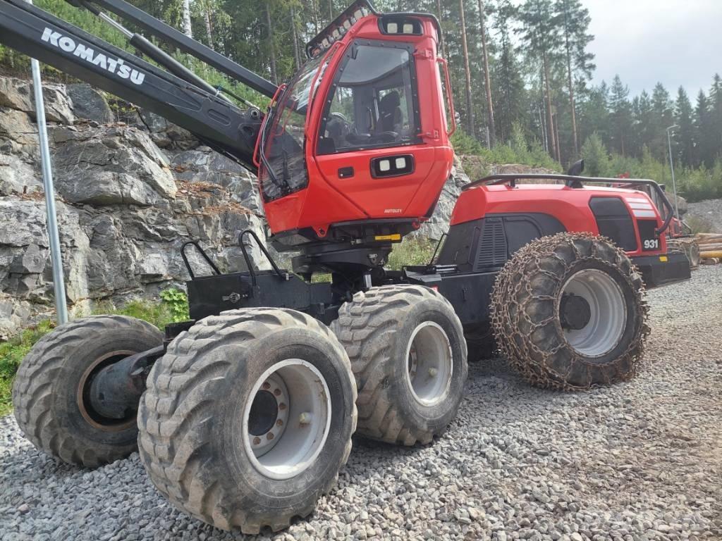 Komatsu 931.2 Processadores florestais