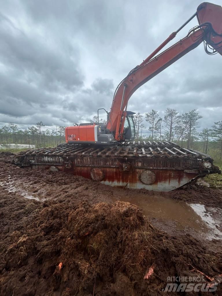 Hitachi 250 Escavadoras anfíbias