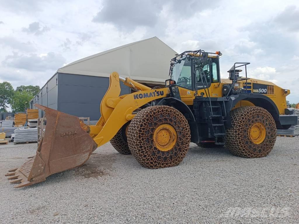 Komatsu WA 500 Pás carregadoras de rodas