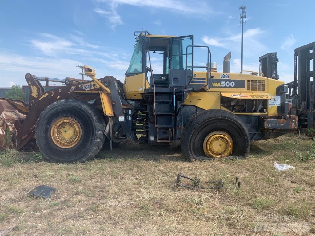 Komatsu WA 500 Pás carregadoras de rodas