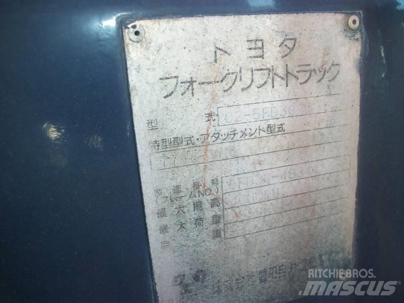 Toyota 5 FD 30 Empilhadores Diesel