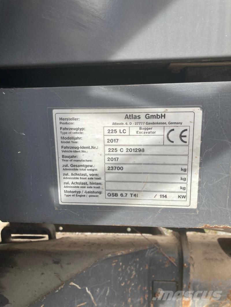Atlas 225 LC Escavadoras de rastos