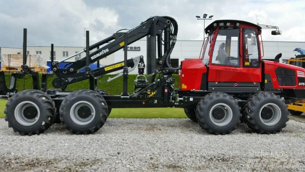 Komatsu 875 Forwarders florestais