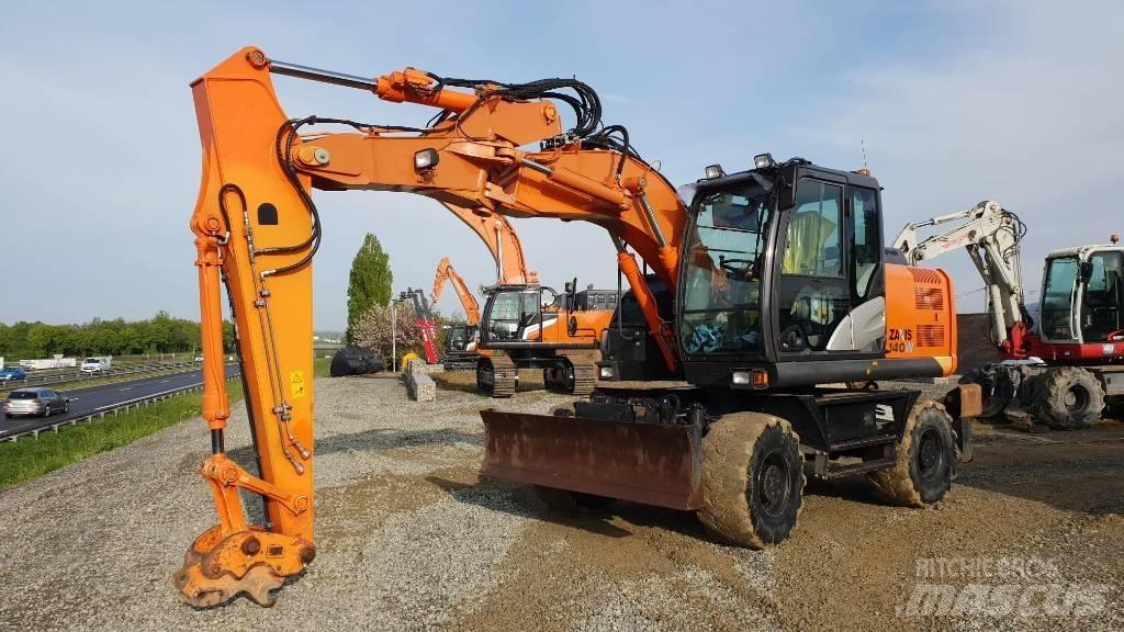 Hitachi ZX140W-5B Escavadoras de rodas