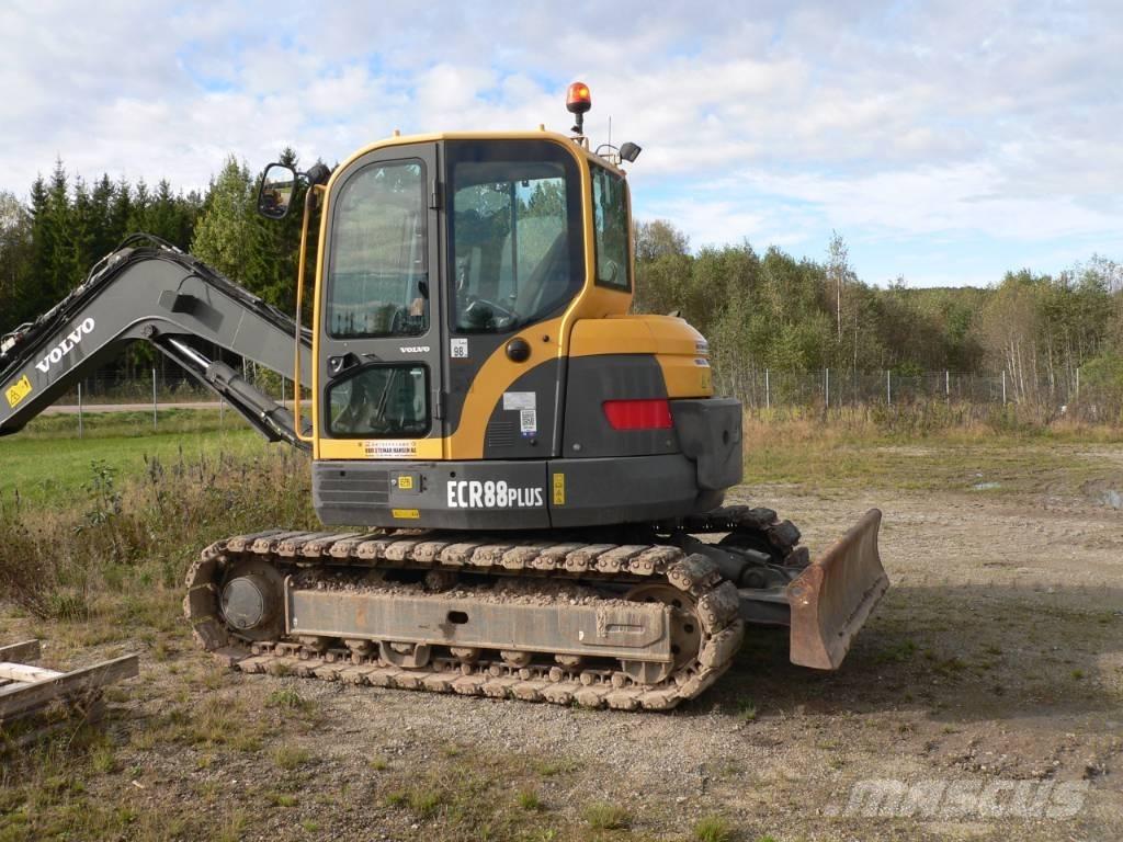 Volvo ECR 88 PLUS Escavadoras Midi 7t - 12t