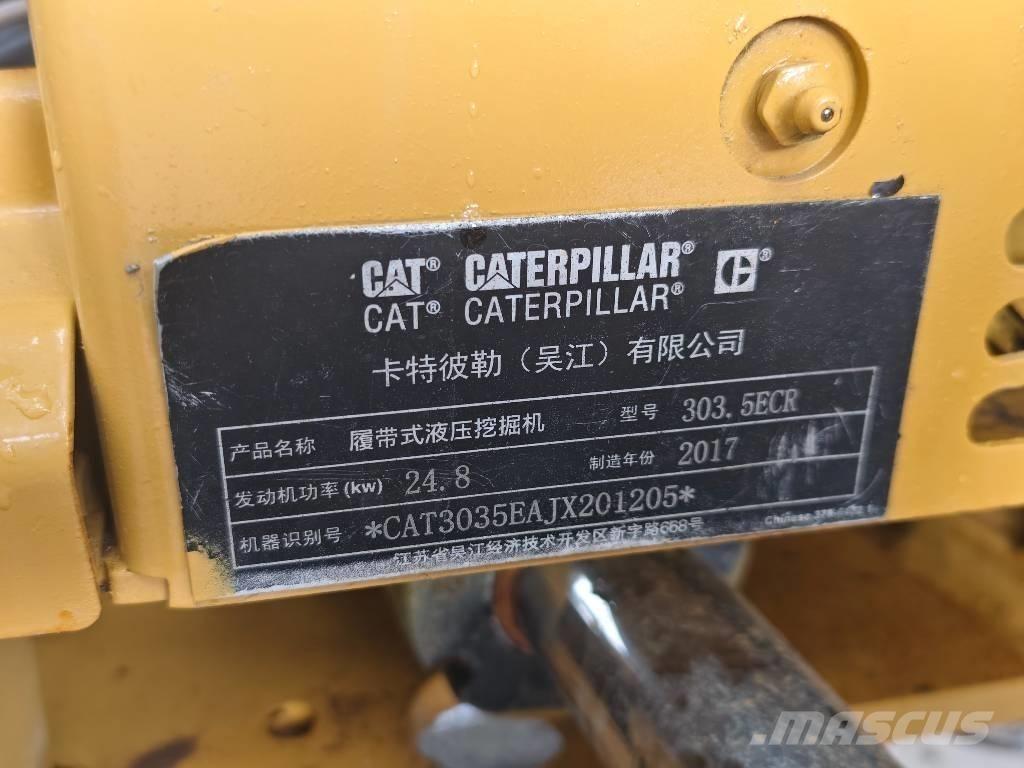 CAT 303.5 E CR Mini Escavadoras <7t