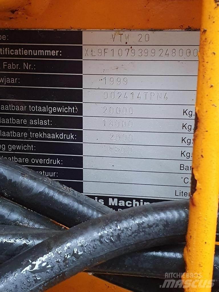 Veenhuis VTW 20 Espalhadores de estrume