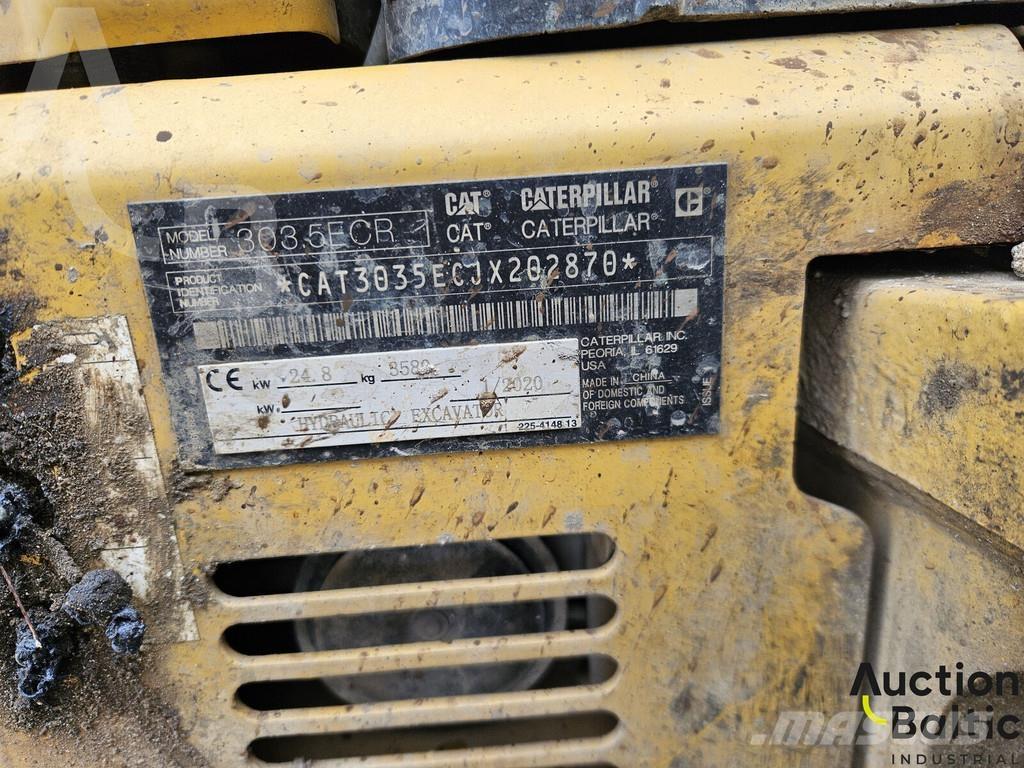 CAT 303.5 E CR Mini Escavadoras <7t