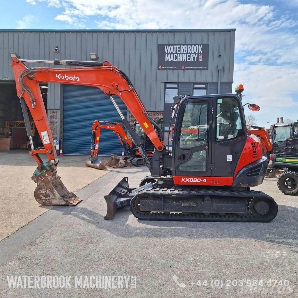 Kubota KX080-4 Escavadoras Midi 7t - 12t