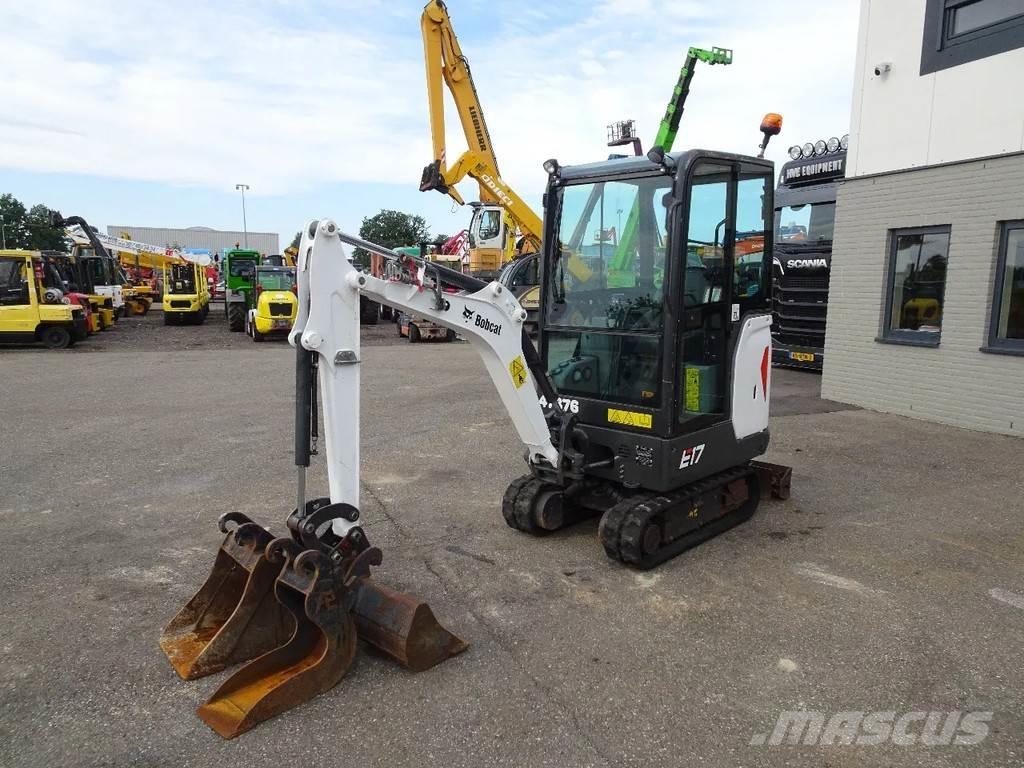 Bobcat E17 Mini Escavadoras <7t