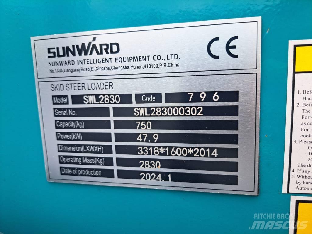 Sunward SWL 2830 Carregadoras de direcção deslizante