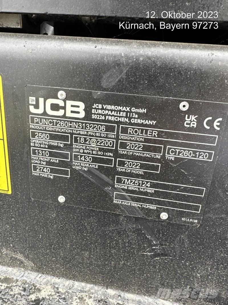 JCB CT260-120 Cilindros