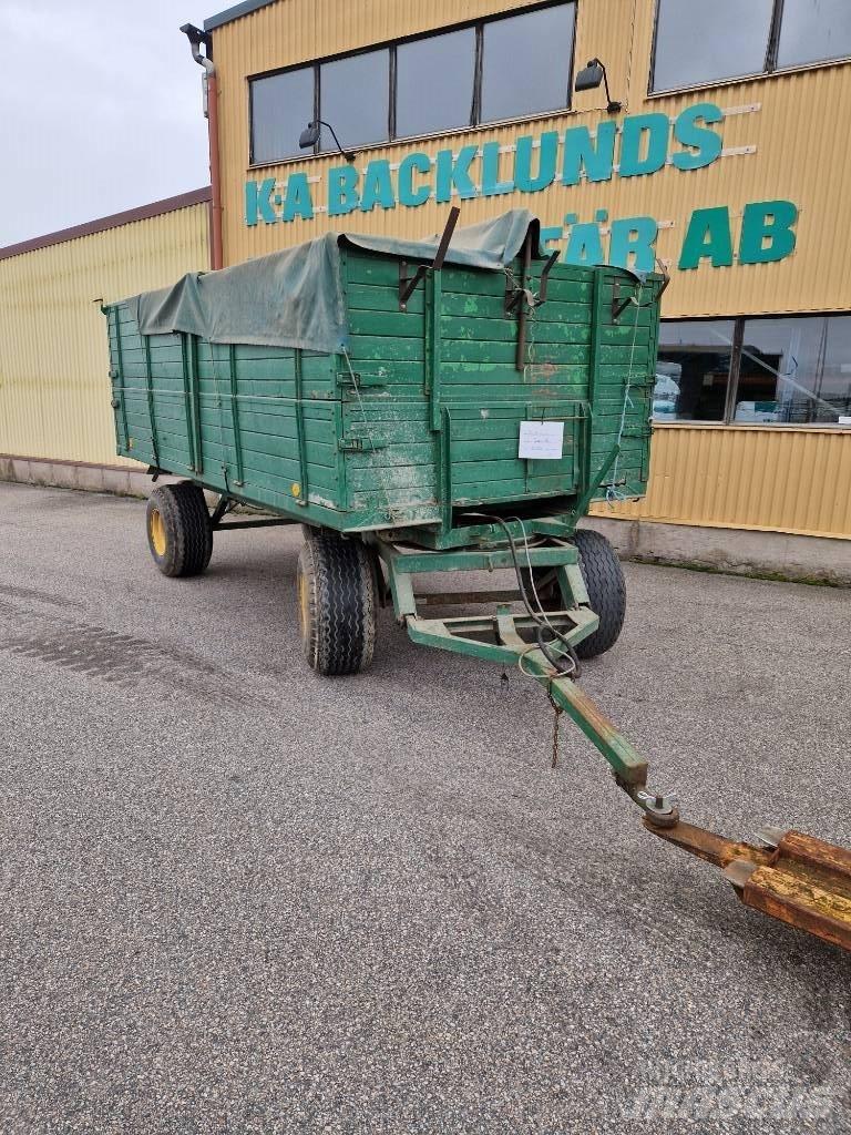  Spannmålvagn 8ton Carrinhos de grão