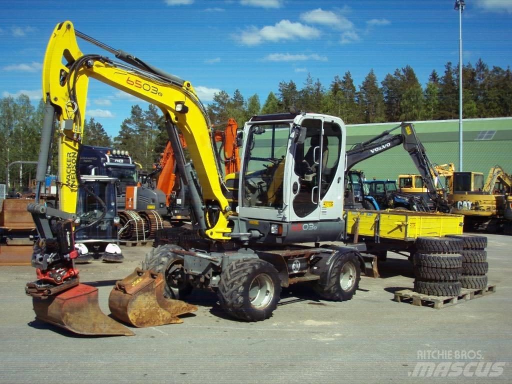 Neuson 6503-2 30Km/h Escavadoras de rodas
