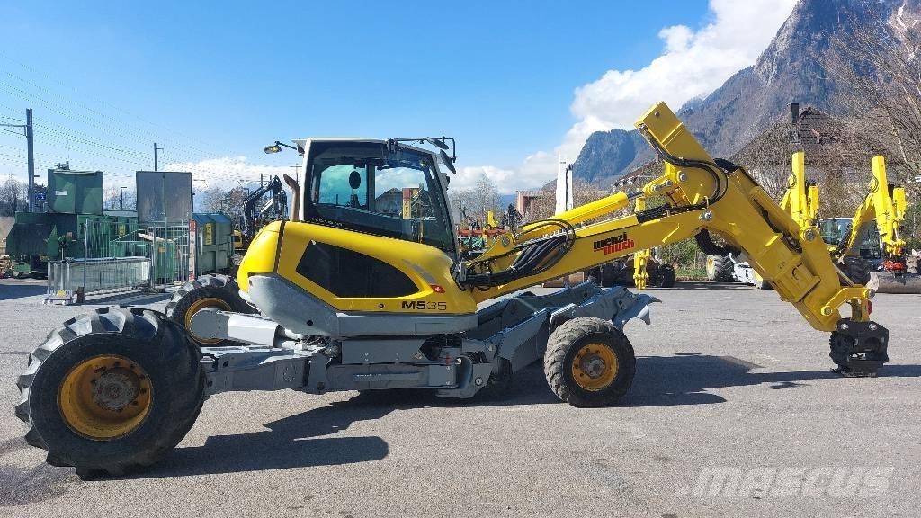 Menzi Muck M535 Escavadoras de rodas