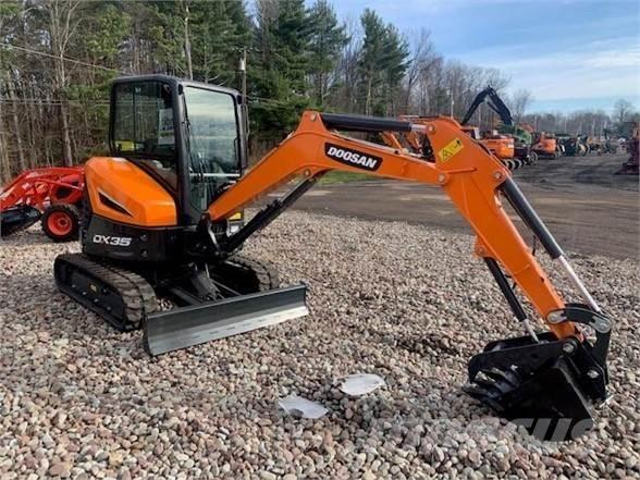Doosan DX35-5 Mini Escavadoras <7t