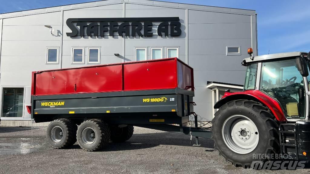 Weckman WS180DG Reboques Agrícolas basculantes