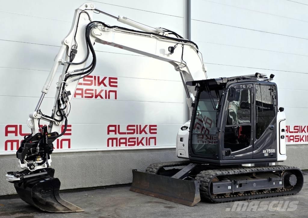 Kobelco SK 75 SR - 7 Escavadoras Midi 7t - 12t