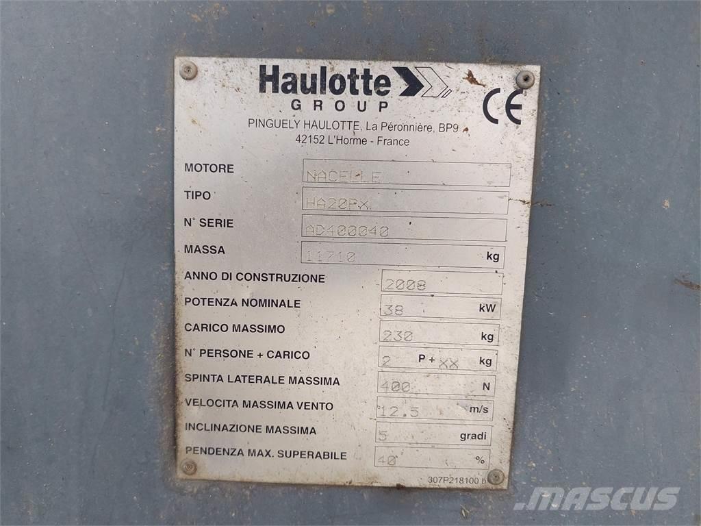 Haulotte HA20PX Elevadores braços articulados
