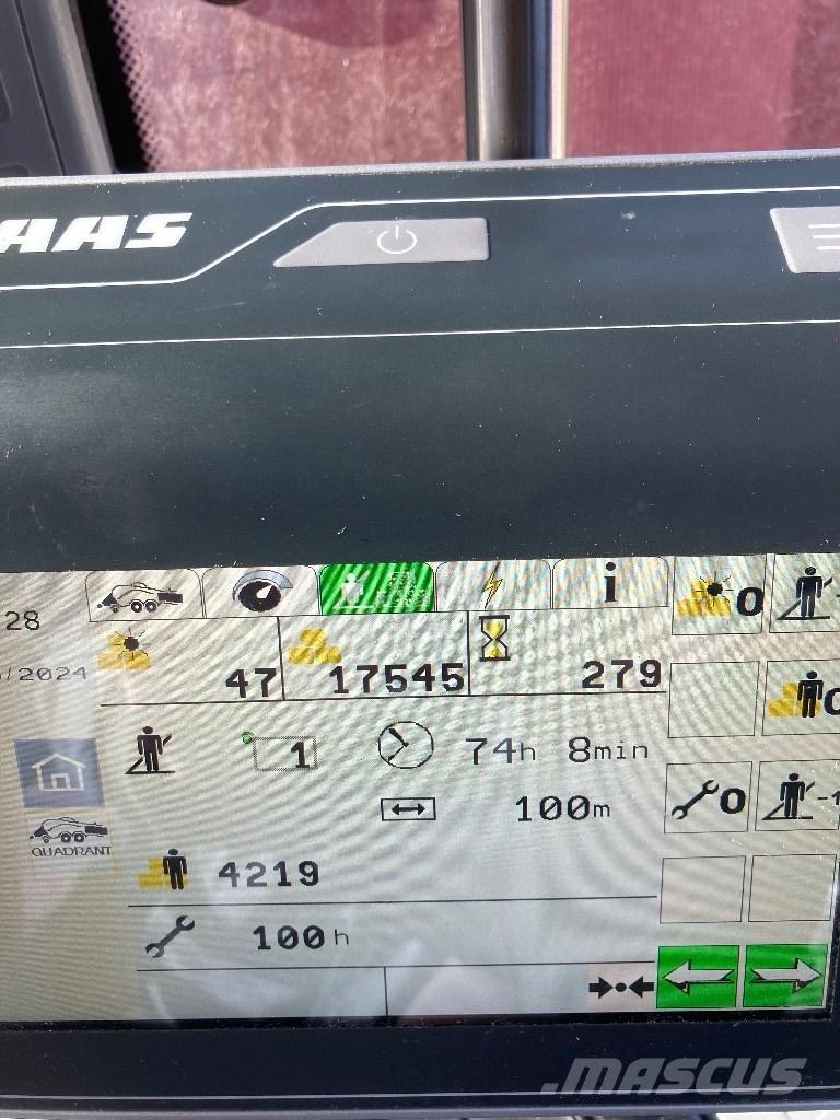CLAAS Quadrant 4000 Enfardadeira de fardos quadrados