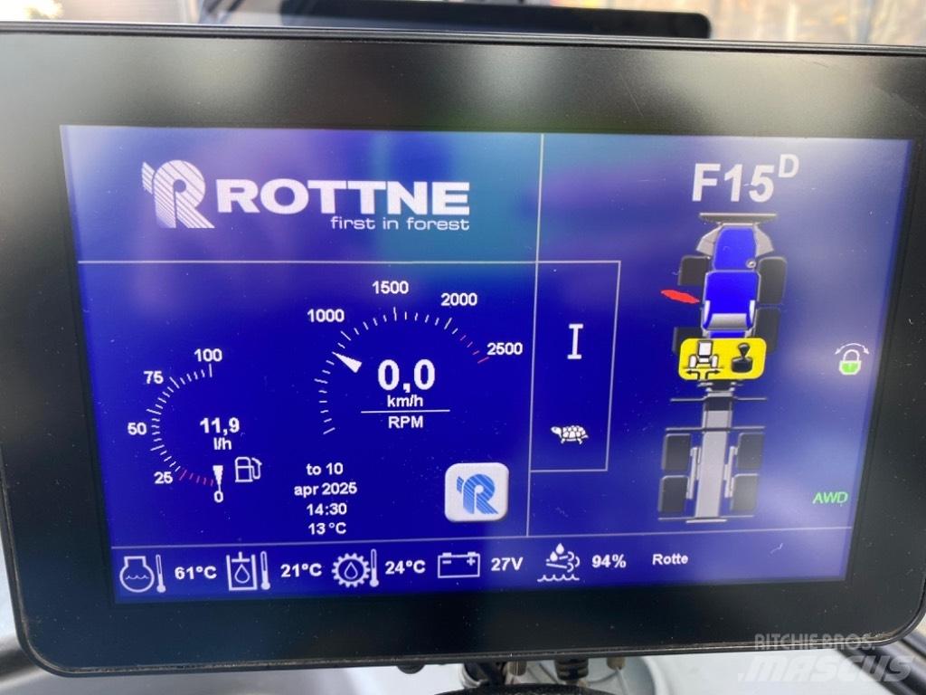 Rottne F15D Forwarders florestais