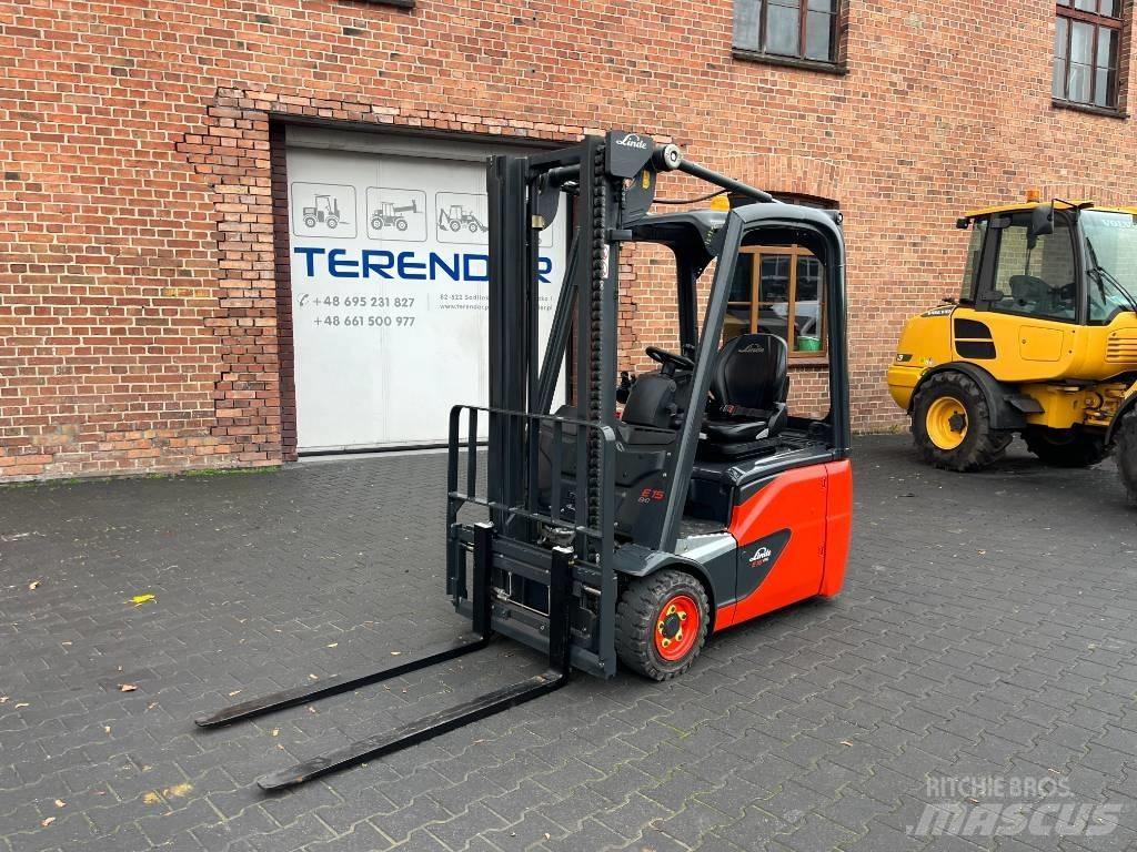Linde E 15 Empilhadores eléctricos