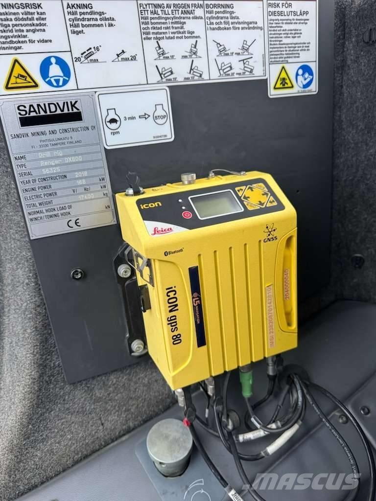 Sandvik DX800 Perfuradoras de superfície