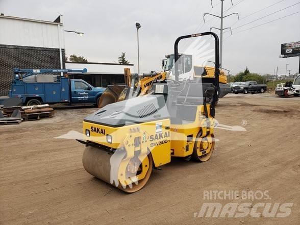 Sakai SW300 Cilindros Compactadores monocilíndricos