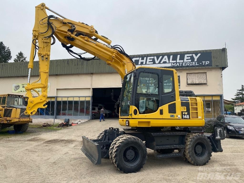 Komatsu PW 148-8 Escavadoras de rodas