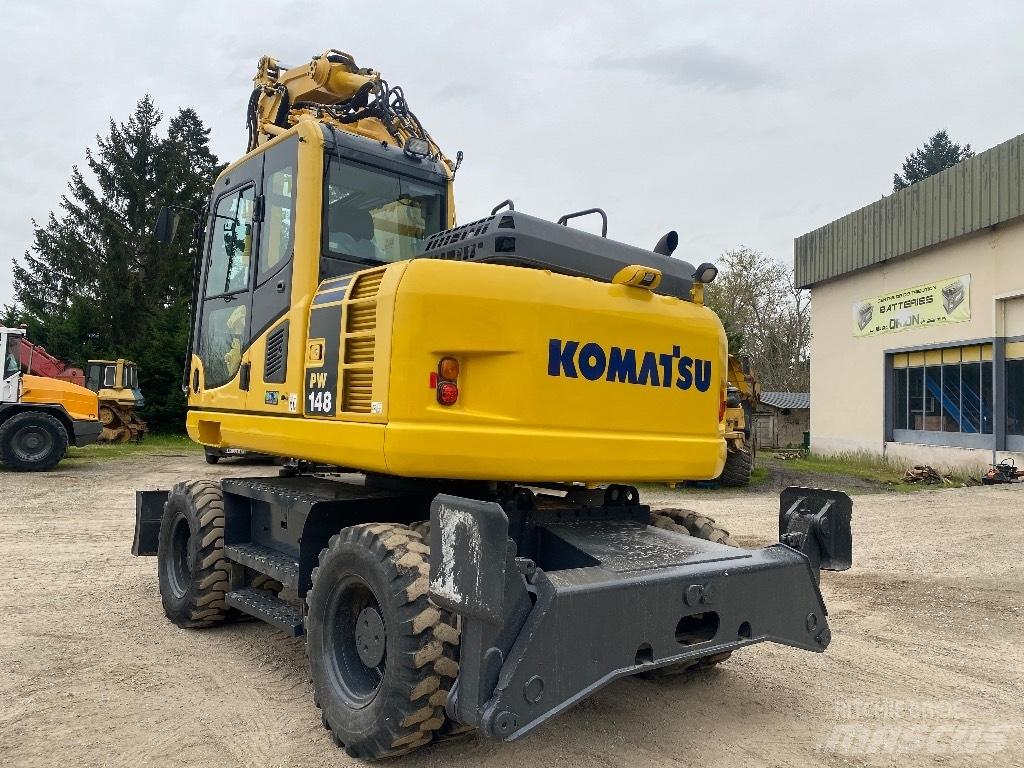 Komatsu PW 148-8 Escavadoras de rodas