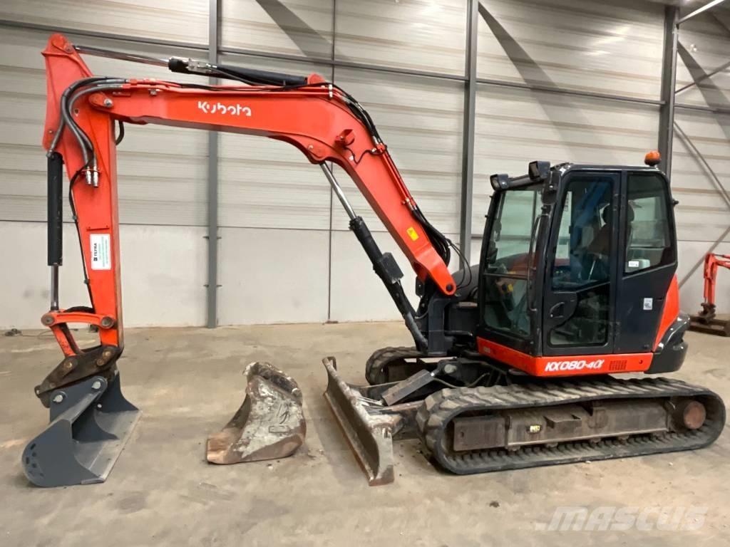 Kubota KX 080-4 A Escavadoras Midi 7t - 12t